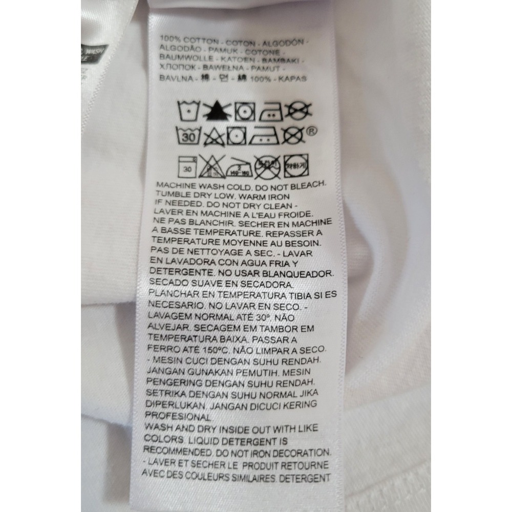 Levi Strauss T-Shirt Tee Size M Short Sleeve Tagless Unisex Graphic 1387 - Picture 7 of 8